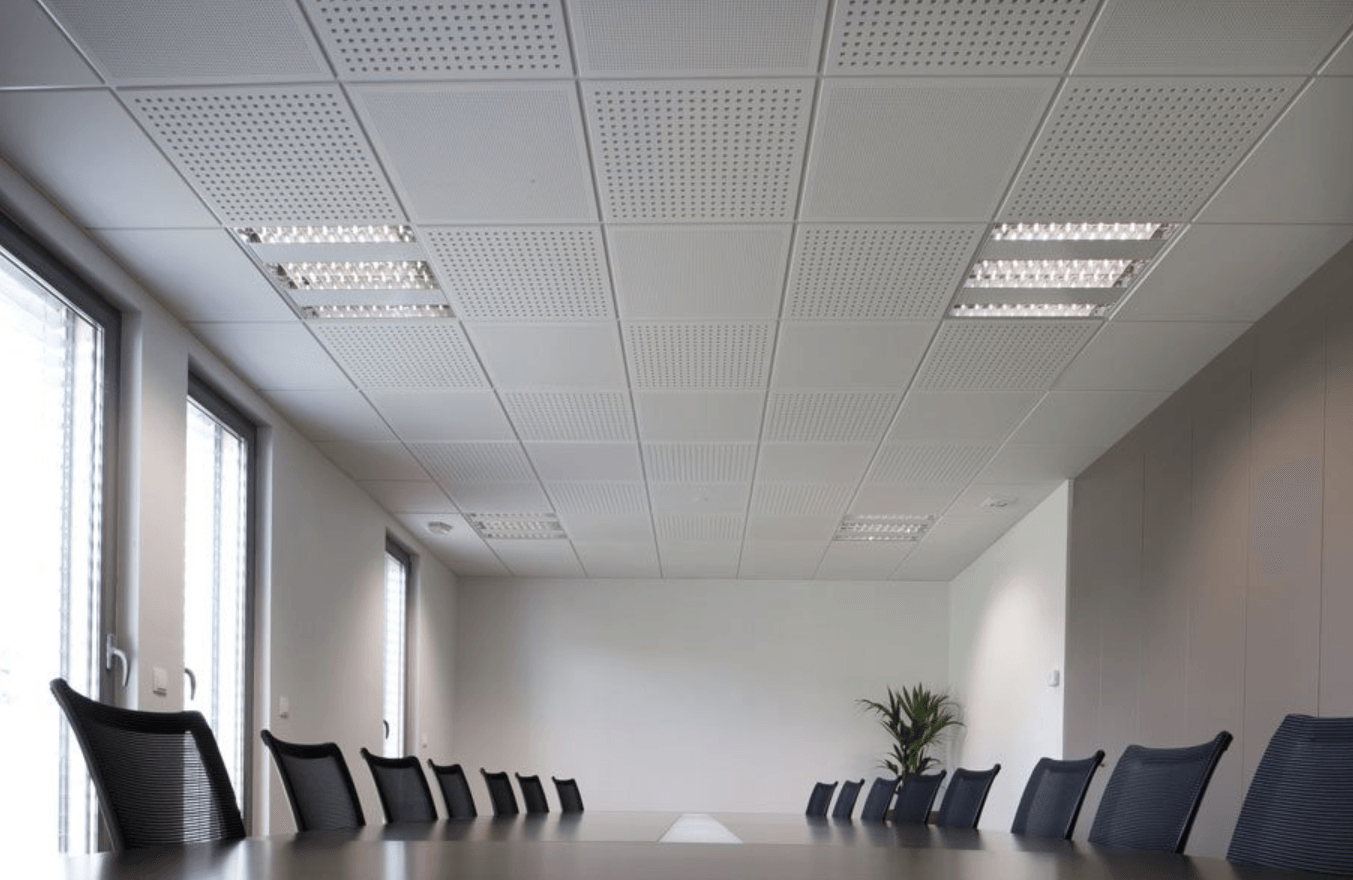 Nedhængt systemloft